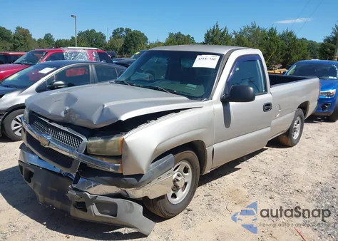 2004 Chevrolet Silverado 1500 Work Truck z USA, uszkodzony, nr VIN 1GCEC14T14Z207229
